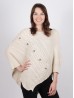 Asymmetrical Poncho W/Sleeves
